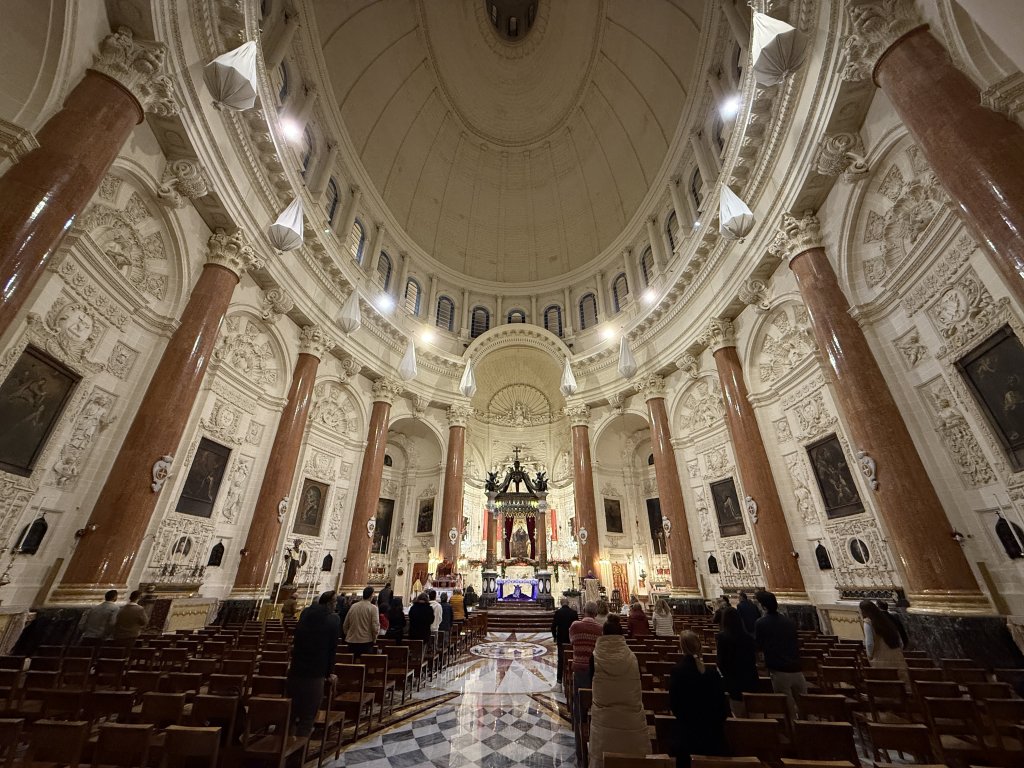 Photo in Basilica of Our Lady of Carmel Old Mint Street Il-Baviera Valletta Port Region VLT 1426 Malta