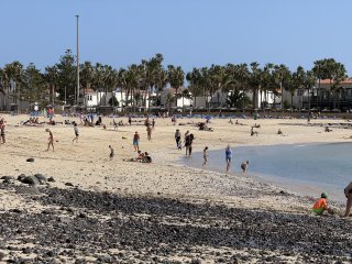 Photo in Paseo maritimo - Seafront promenade Caleta de Fuste Antigua Las Palmas Canary Islands 35610 Spain