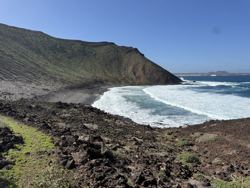 Photo in Montana La Caldera Beach Walk Corralejo Playa La Oliva Las Palmas Canary Islands 35660 Spain