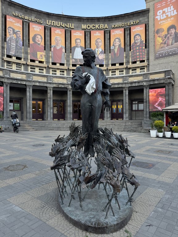 Photo in Charles Aznavour Square Kentron Yerevan 0001 Armenia