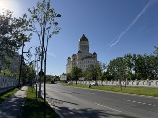 Photo in Calea 13 Septembrie Brancoveanu Trafic greu Centrul Civic Sector 5 Bucharest 050711 Romania